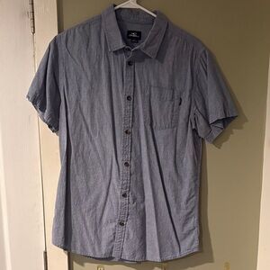 O'Neill Light Blue Casual Button Down Shirt